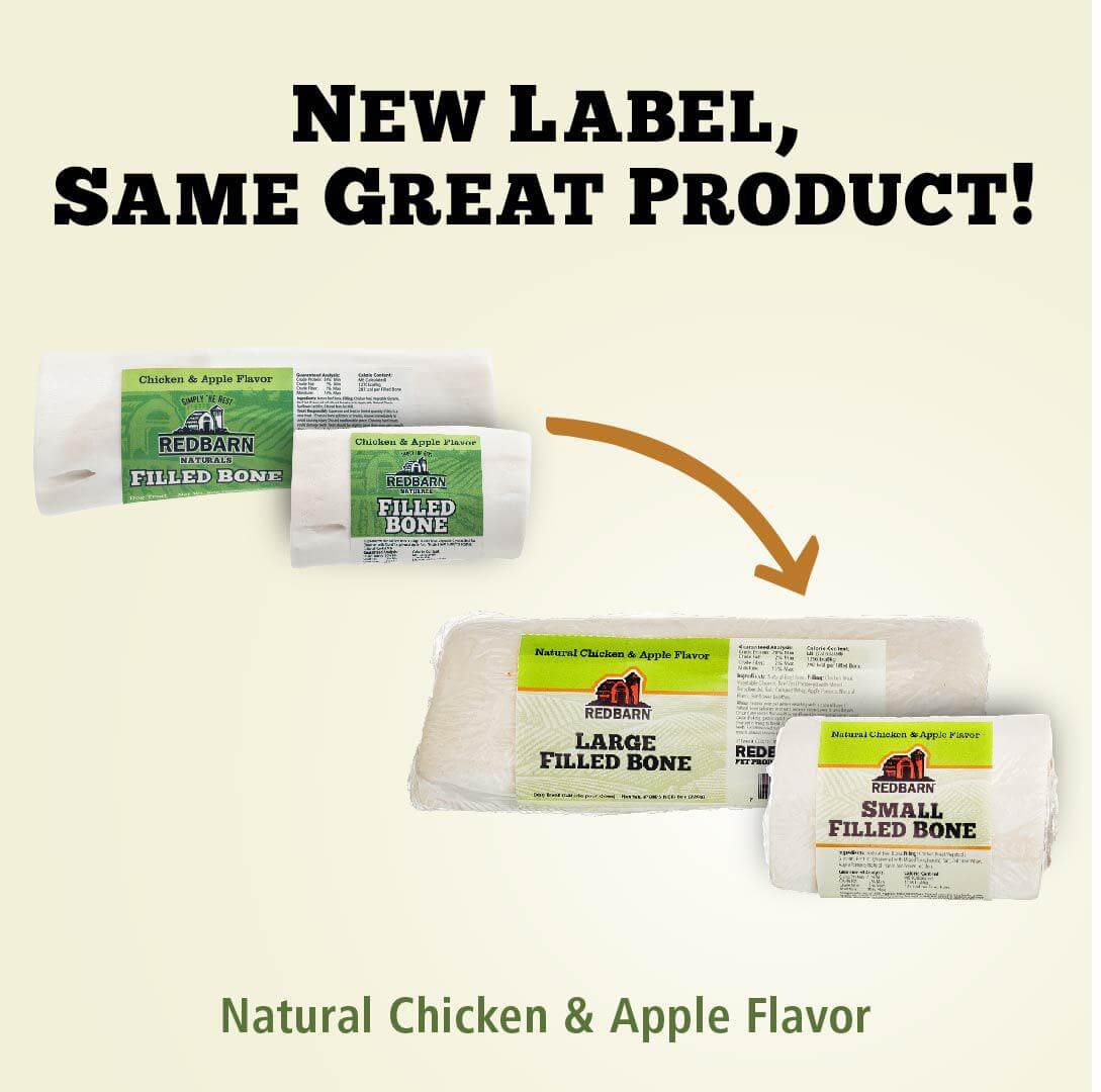 Filled Bone Natural Chicken & Apple Flavor