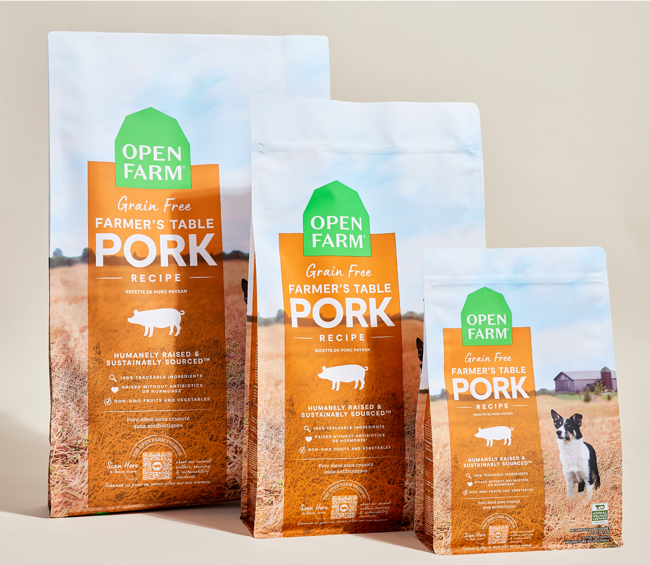 Open Farm Pet Farmer's Table Pork Grain-Free Dog Kibble