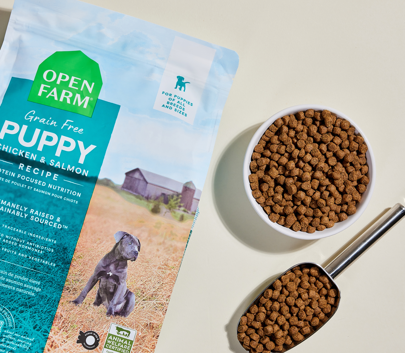 Open Farm Chicken & Salmon Grain-Free Puppy Kibble