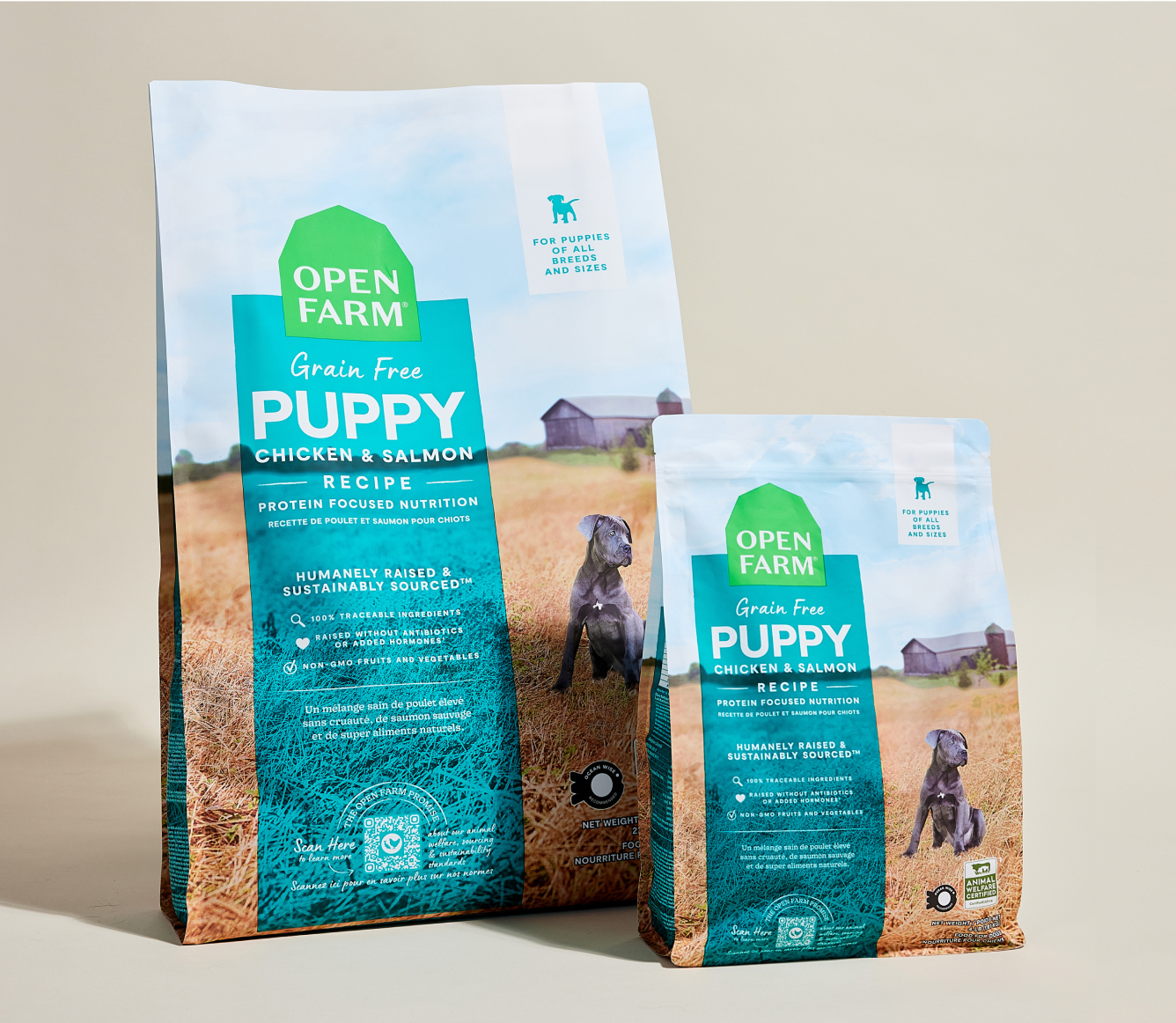 Open Farm Chicken & Salmon Grain-Free Puppy Kibble