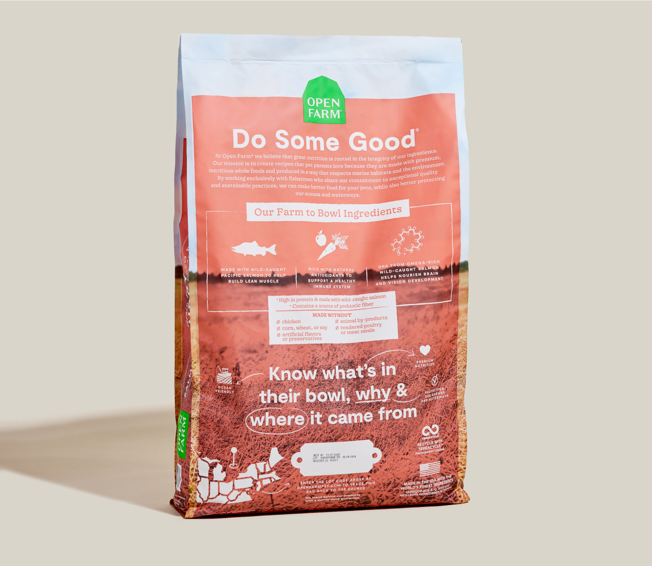 Open Farm Salmon Grain-Free Puppy Kibble