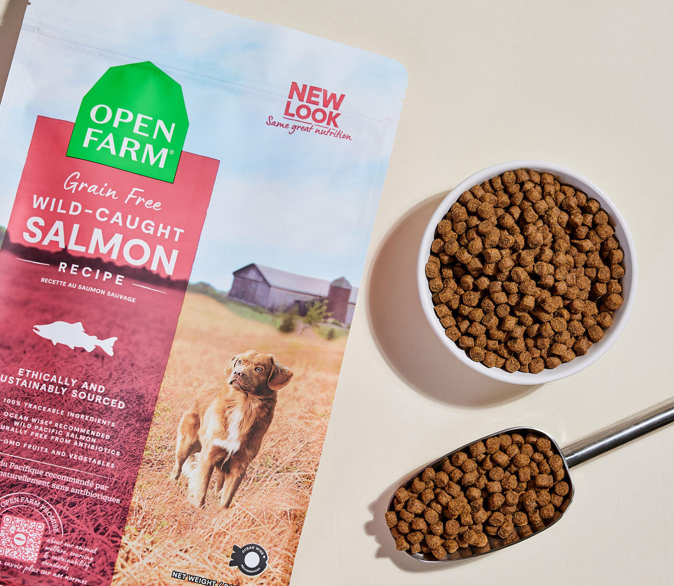 Open Farm Pet Wild-Caught Salmon Grain-Free Dog Kibble