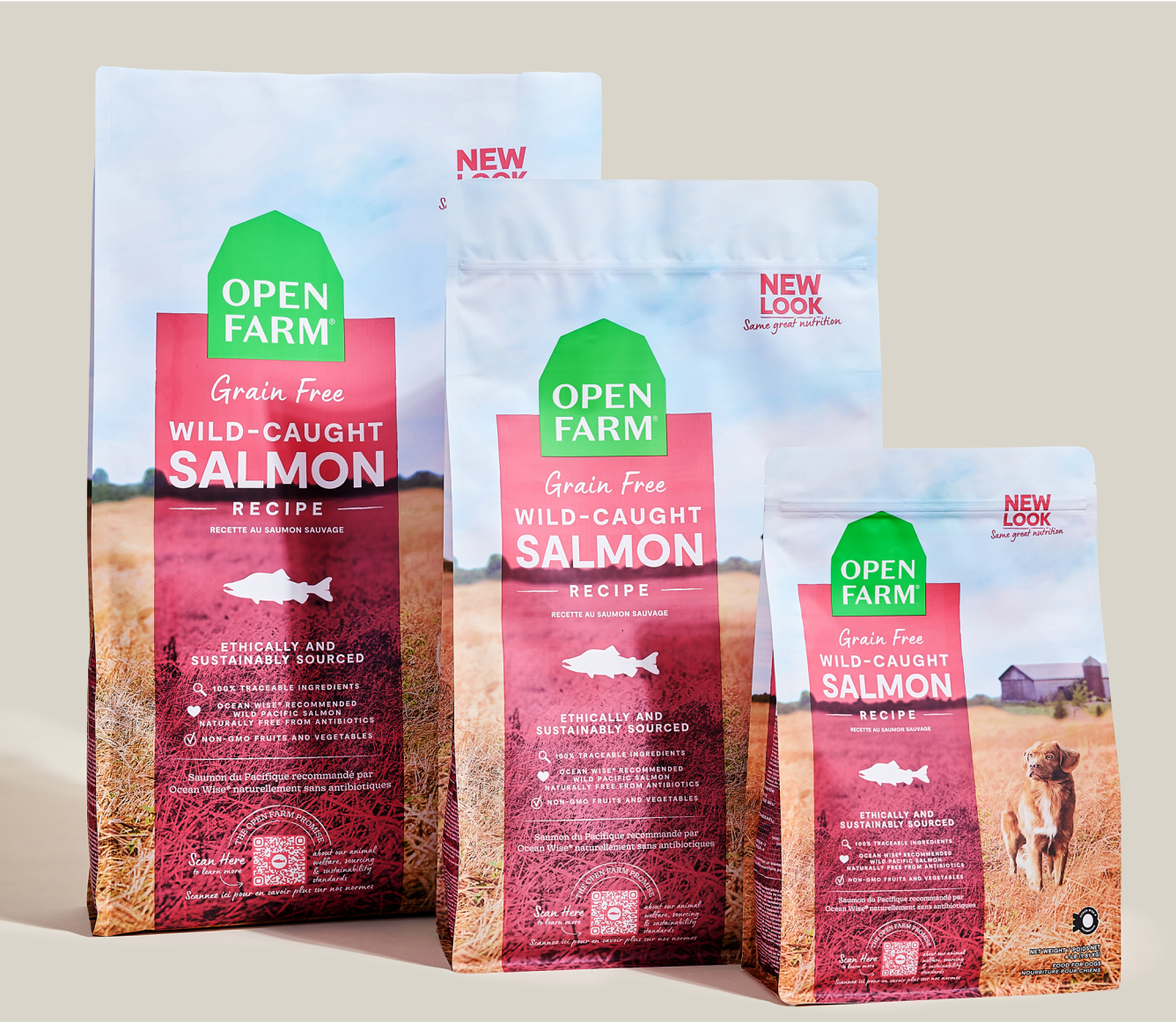 Open Farm Pet Wild-Caught Salmon Grain-Free Dog Kibble