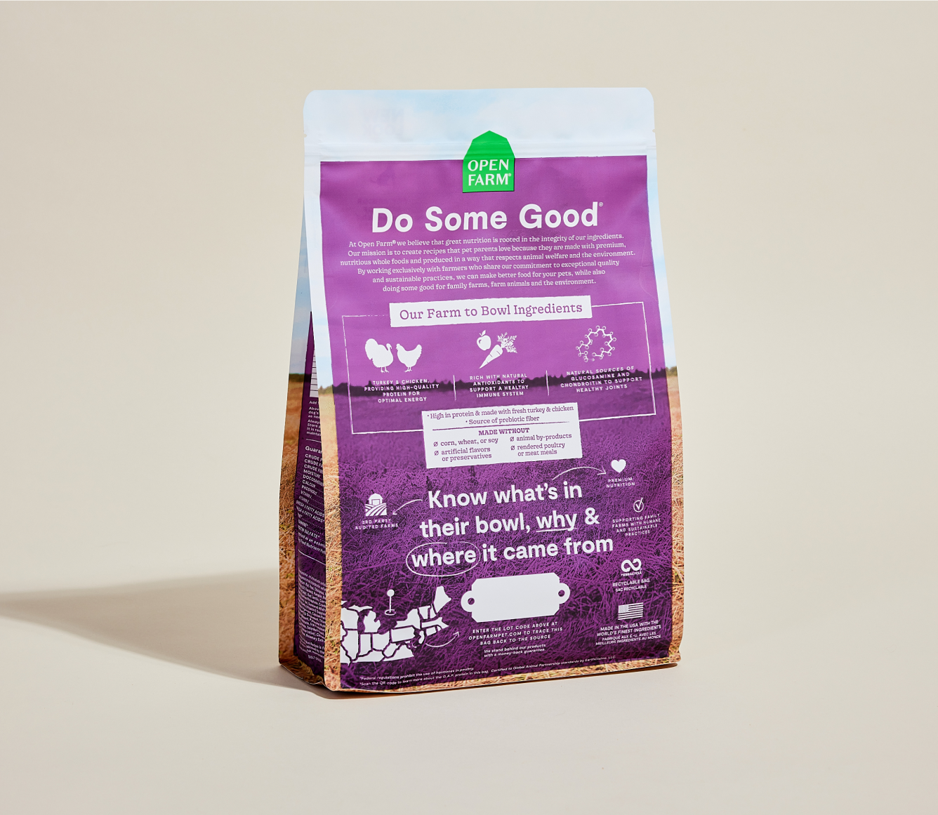 Open Farm Senior Grain-Free Dog Kibble