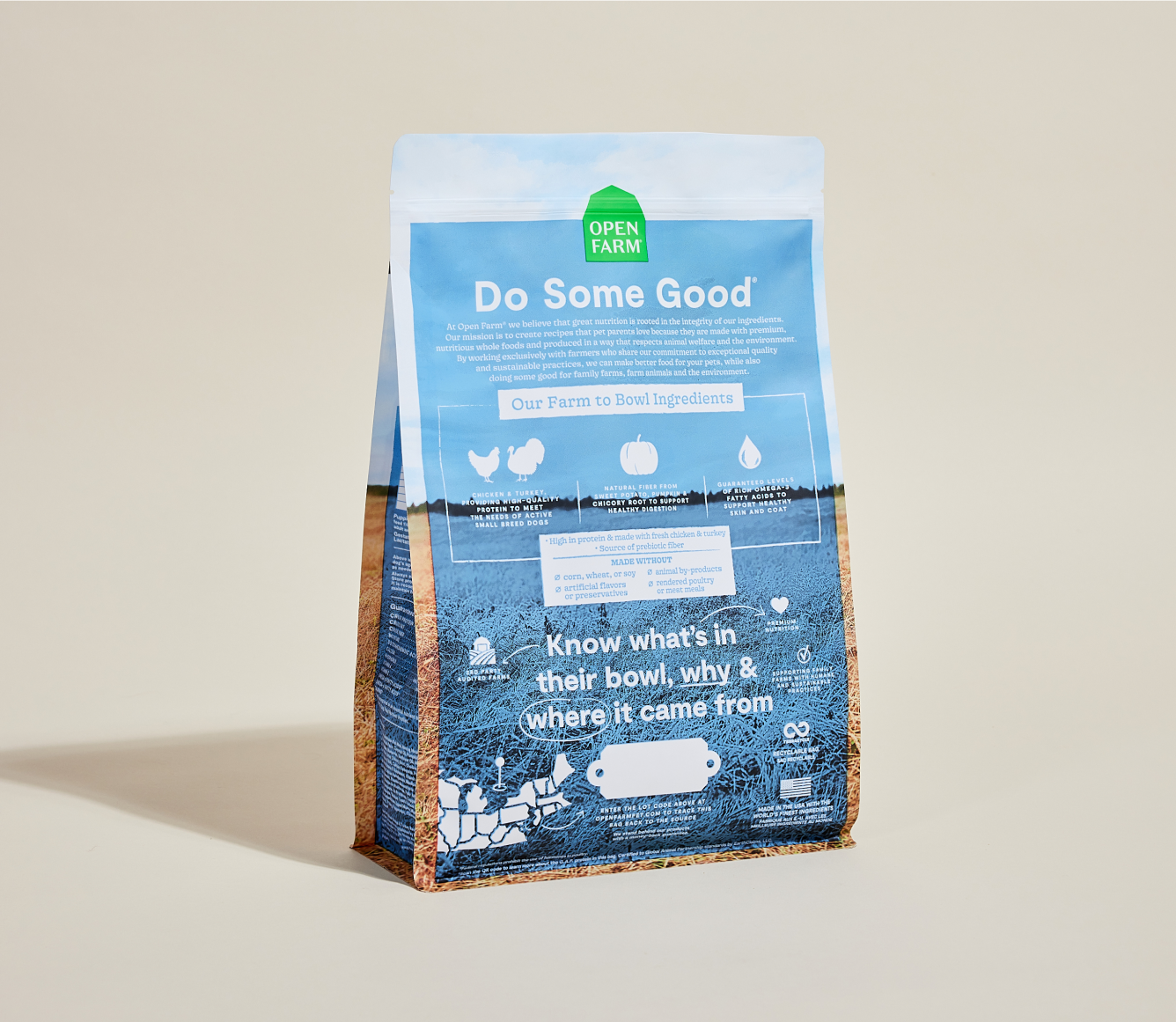 Open Farm Small Breed Grain-Free Dog Kibble