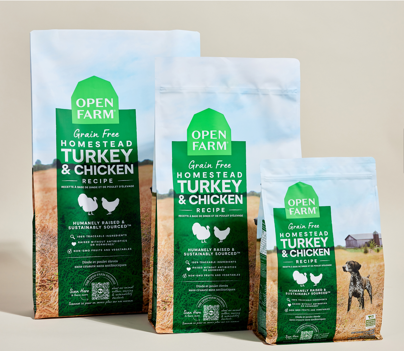 Open Farm Pet Homestead Turkey & Chicken Grain-Free Dog Kibble