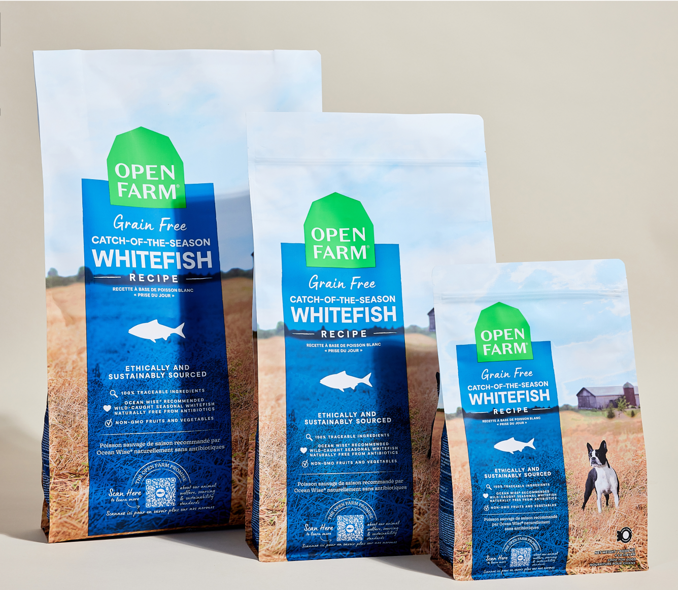 Open Farm Pet Whitefish Grain-Free Dog Kibble
