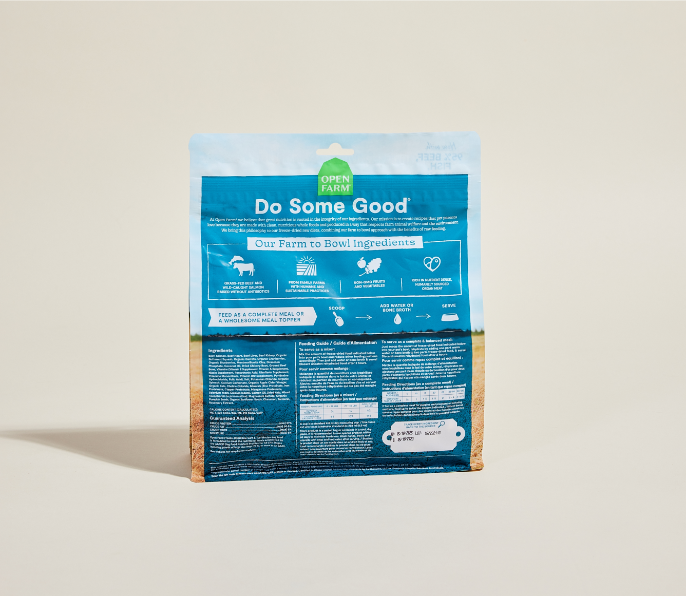 Open Farm Pet Surf & Turf Freeze Dried Raw Morsels for Dogs