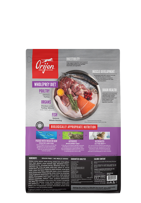Orijen Kitten Grain Free Dry Cat Food