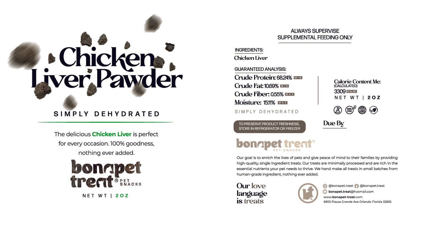 Chicken Liver Paw-Der