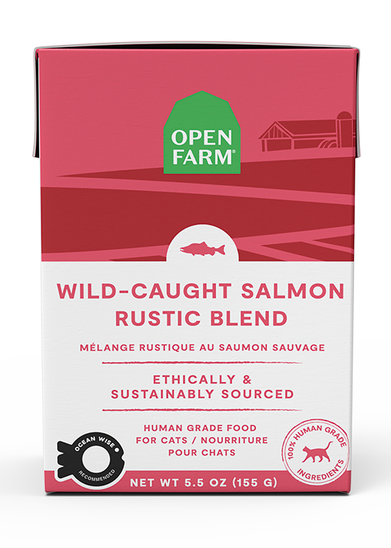 Open Farm Pet Wild-Caught Salmon Rustic Blend Wet Cat Food