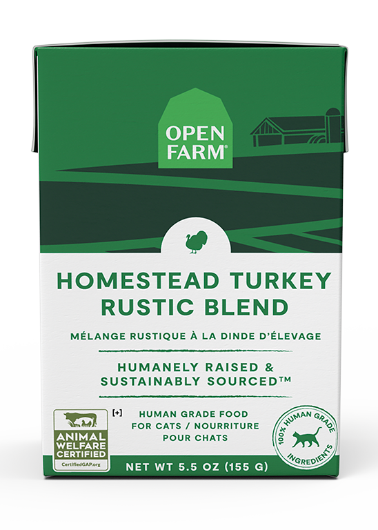 Open Farm Pet Homestead Turkey Rustic Blend Wet Cat Food