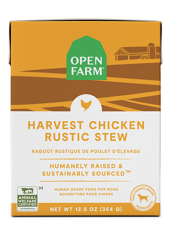 Open Farm Pet Harvest Chicken Rustic Stew Wet Dog Food