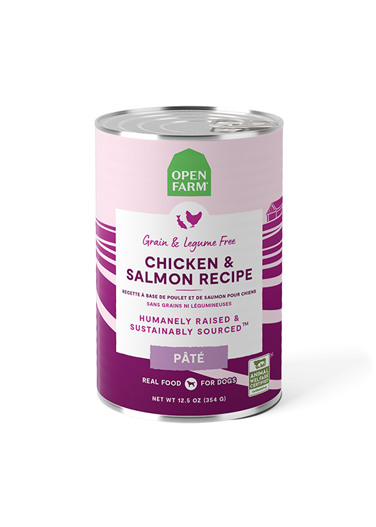 Open Farm Chicken & Salmon Pate for Dogs