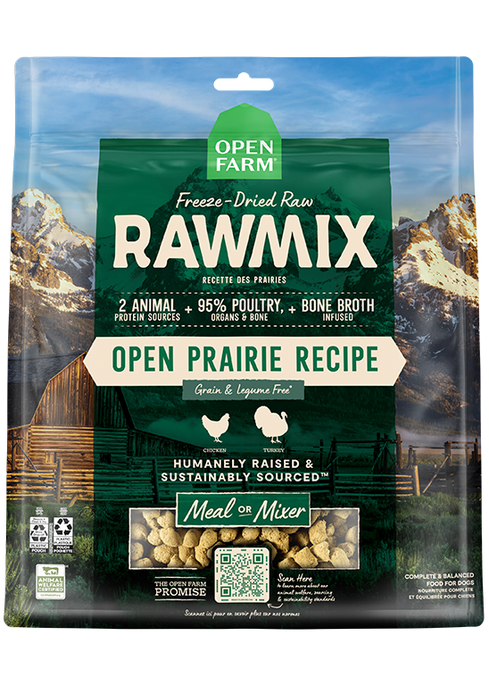 Open Farm RawMix Open Prairie Freeze Dried Raw Morsels for Dogs