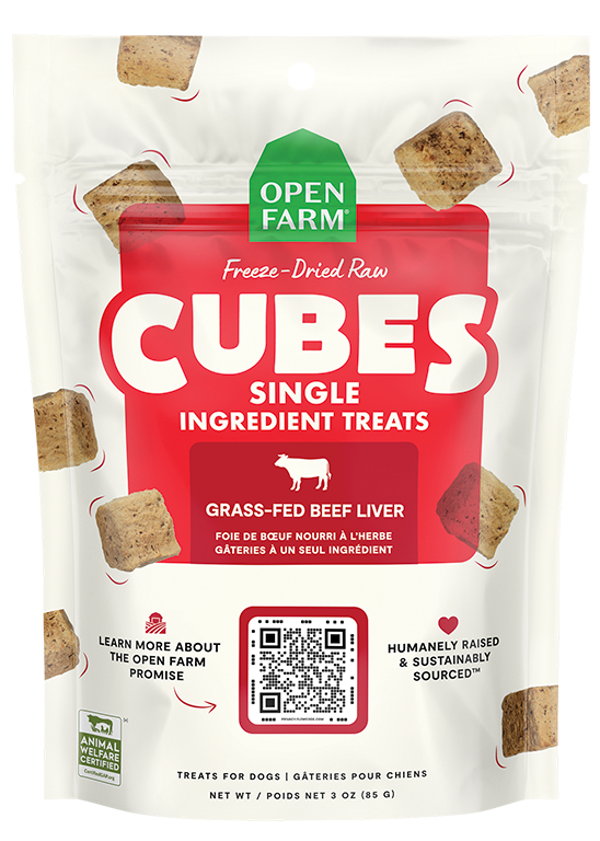 Open Farm Freeze Dried Raw Single Ingredient Beef Liver Treat