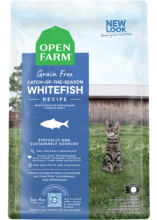 Open Farm Pet Whitefish Grain-Free Cat Kibble