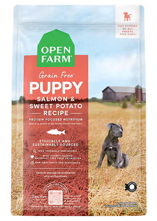 Open Farm Salmon Grain-Free Puppy Kibble