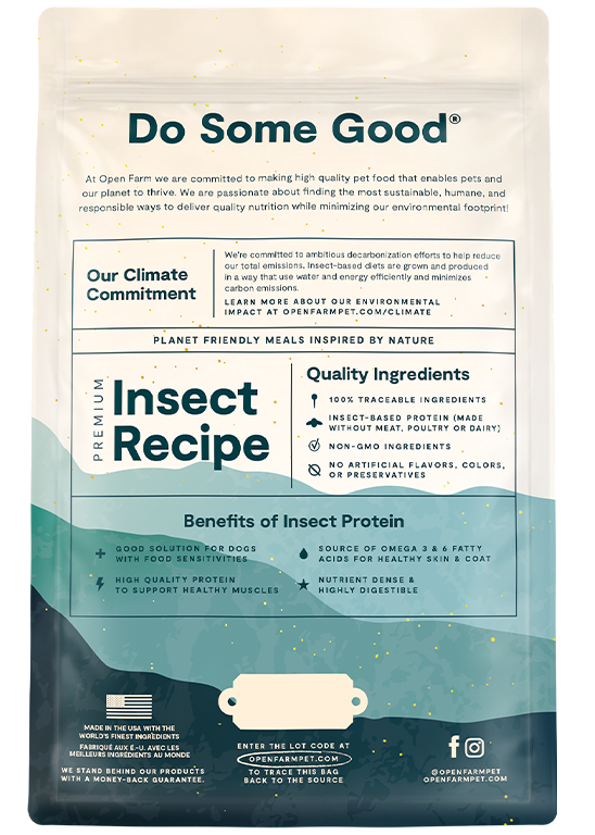 Open Farm Kind Earth Premium Insect Dry Dog Food