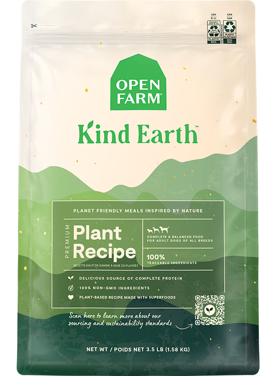 Open Farm Kind Earth Plant-Based Dog Kibble