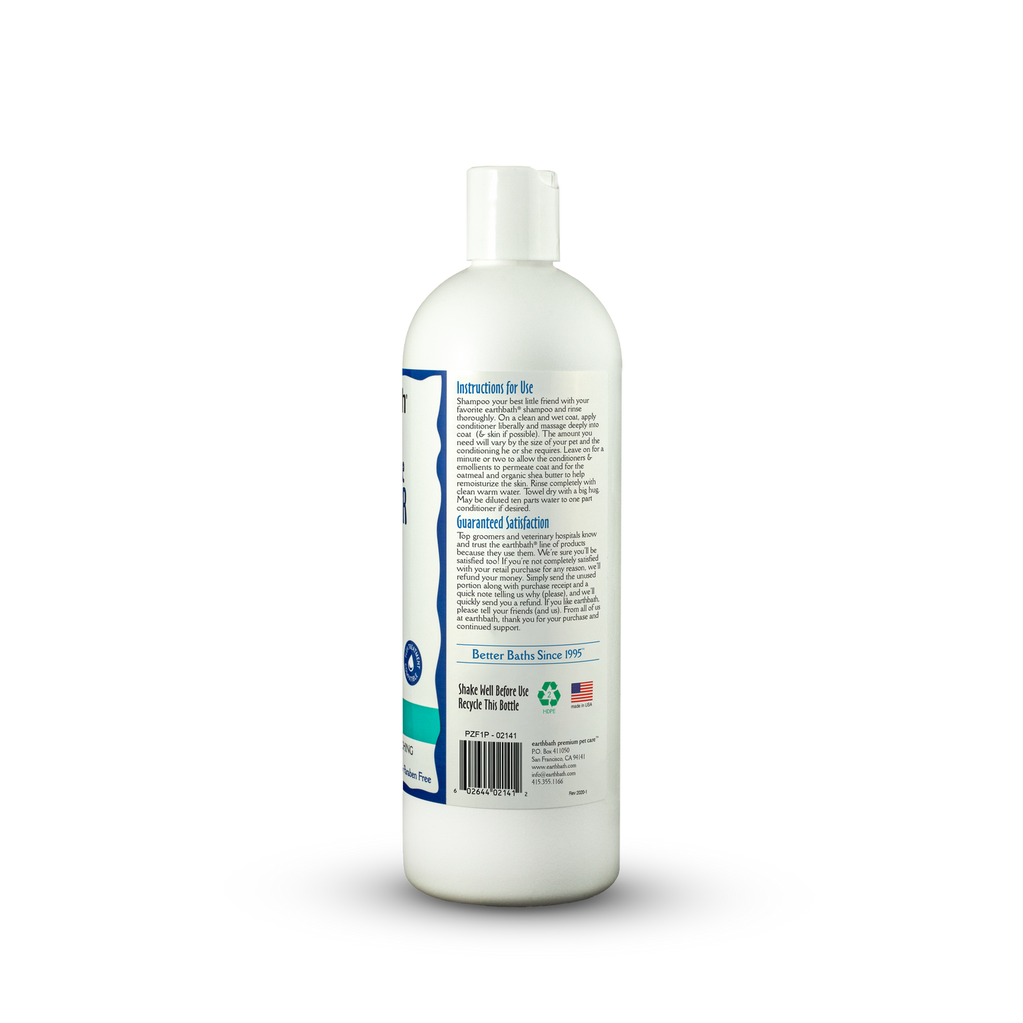 Oatmeal & Aloe Conditioner - Fragrance Free