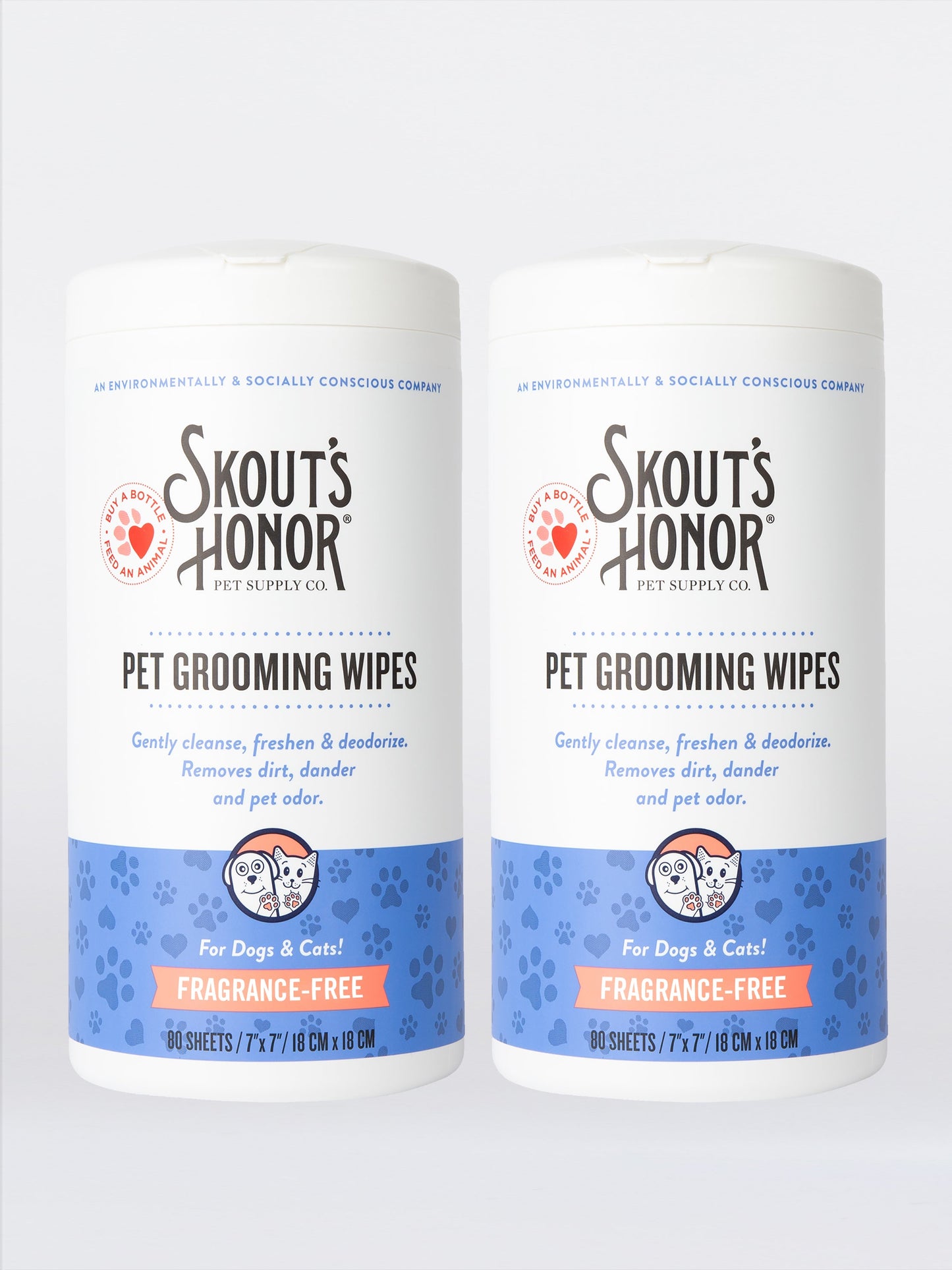 Pet Grooming Wipes for Dogs & Cats