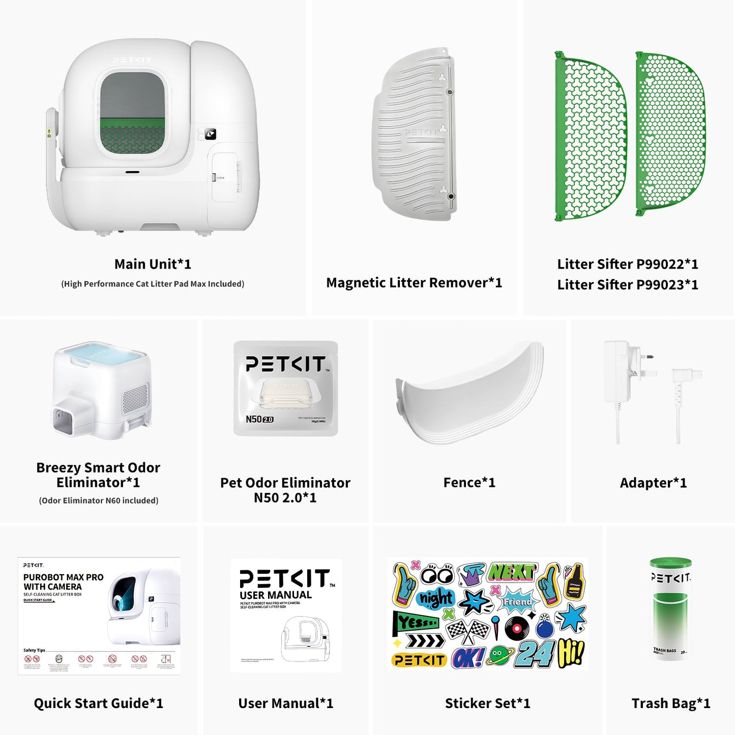 PetKit Purobot Max Pro & Bunny-Fresh Combo
