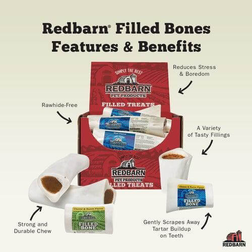 Filled Bone Natural Cheese & Bacon Flavor