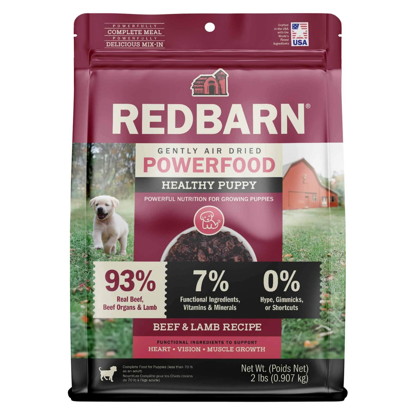 Air Dried Powerfood Healthy Puppy Beef & Lamb Recipe