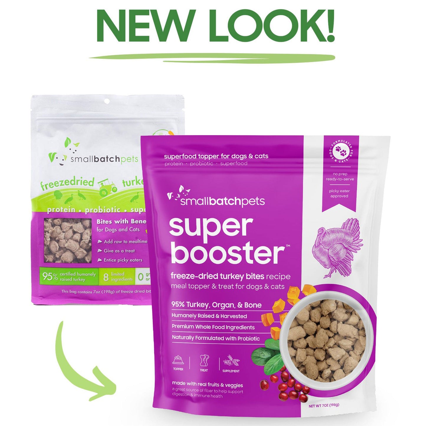 Smallbatch Super Boosters Turkey Dog Food