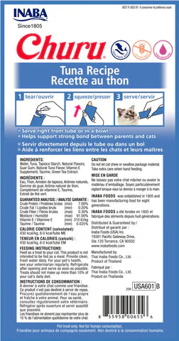 Inaba Churu Tuna Recipe 2-oz, Cat Treat