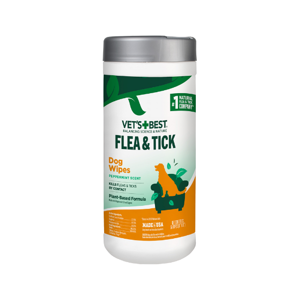 Flea & Tick Wipes for Dogs