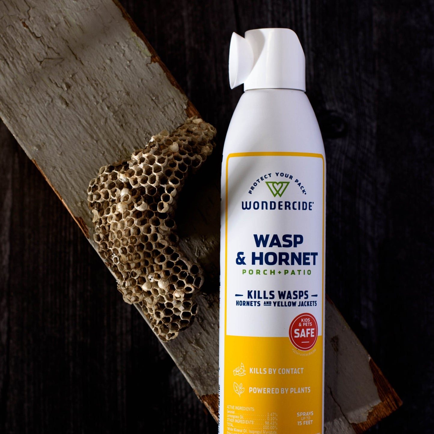 Wondercide Wasp & Hornet for Porch + Patio with Natural Essential Oils