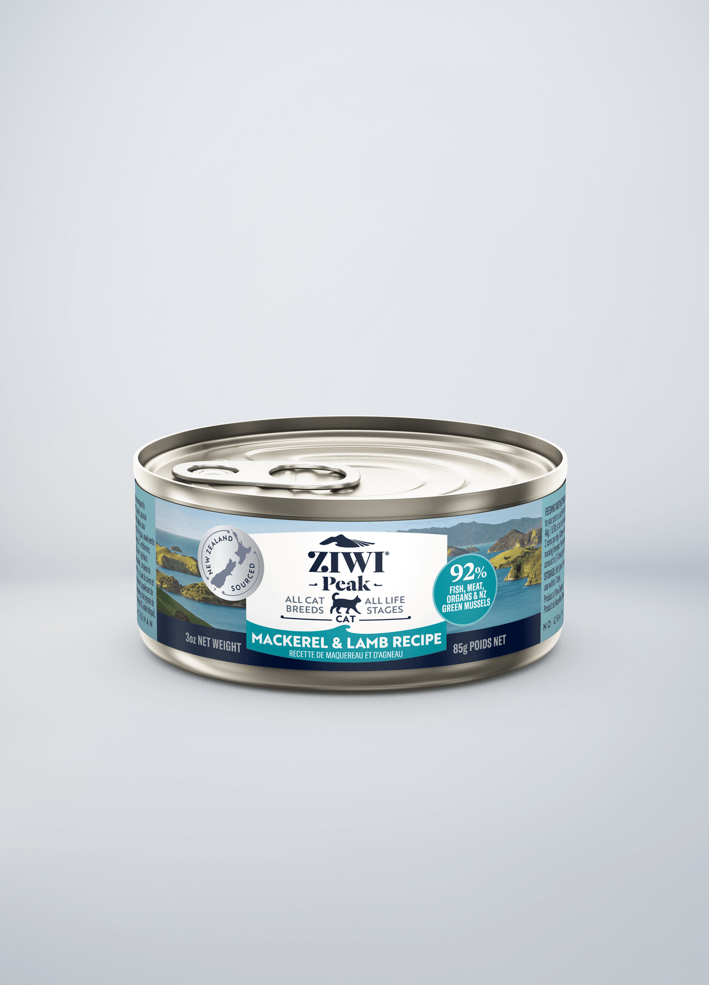 Ziwi Original Canned Wet Mackerel & Lamb Recipe for cats
