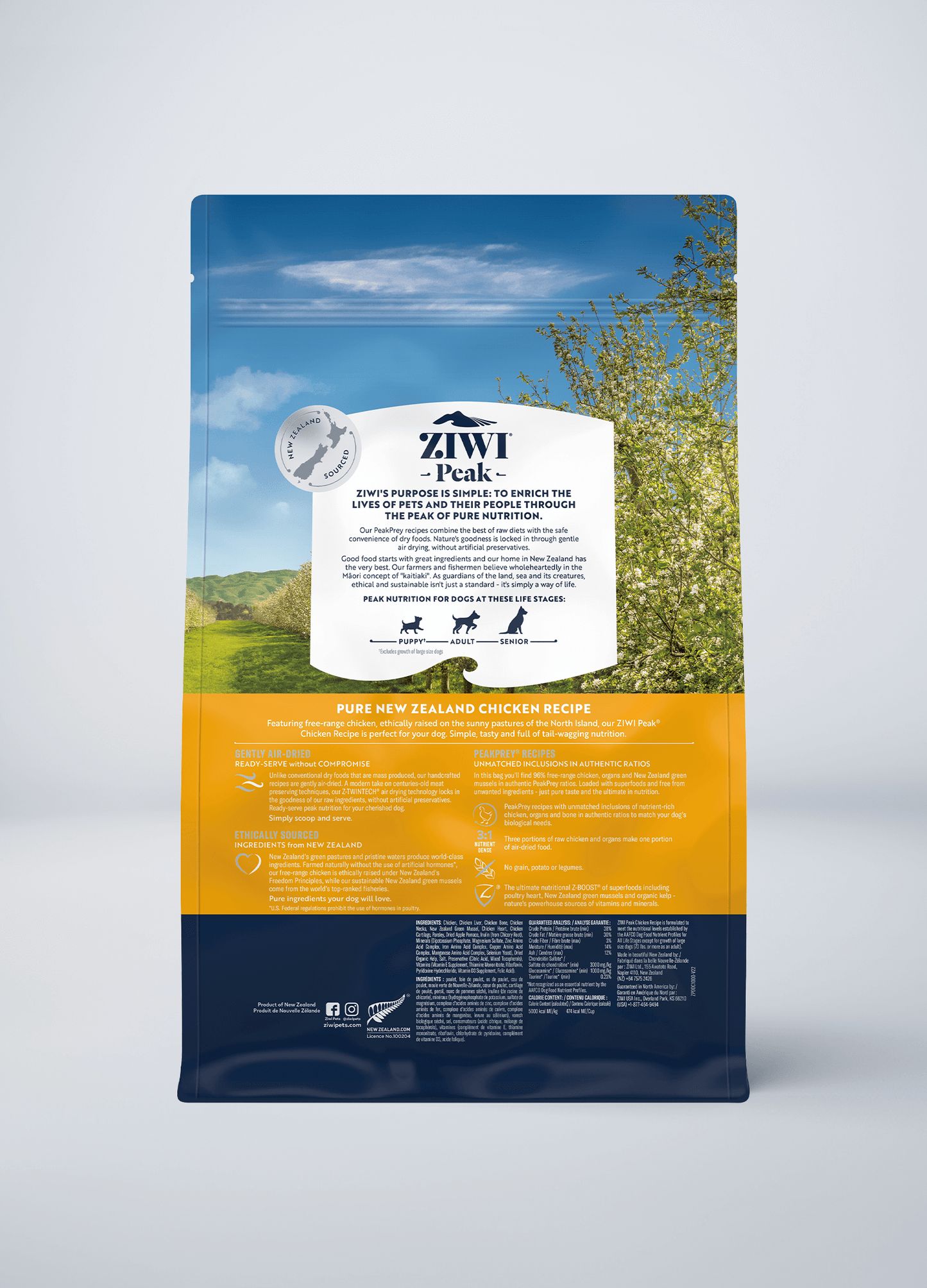 Ziwi Original Air-dried Chicken Recipe for dogs