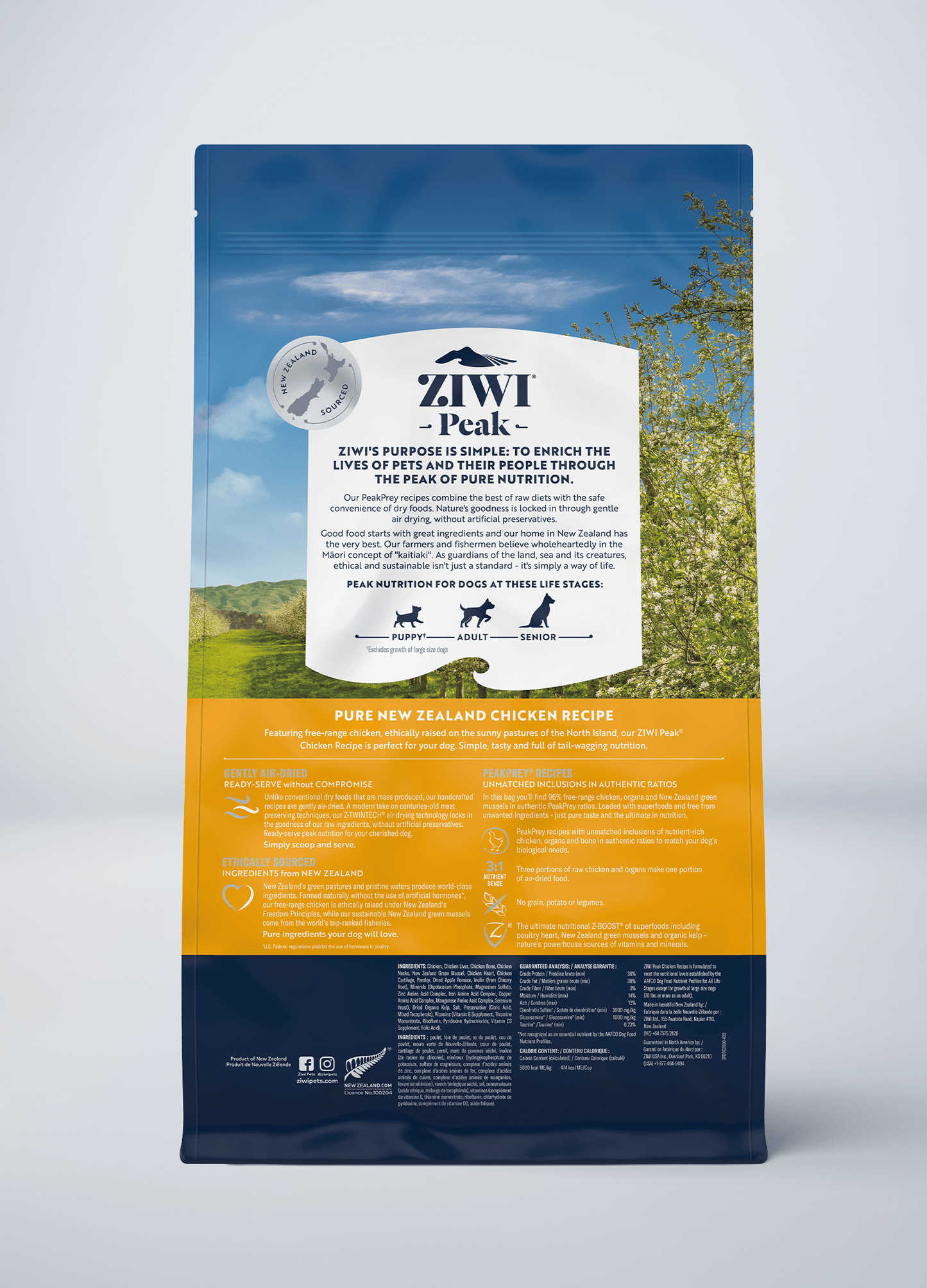 Ziwi Original Air-dried Chicken Recipe for dogs