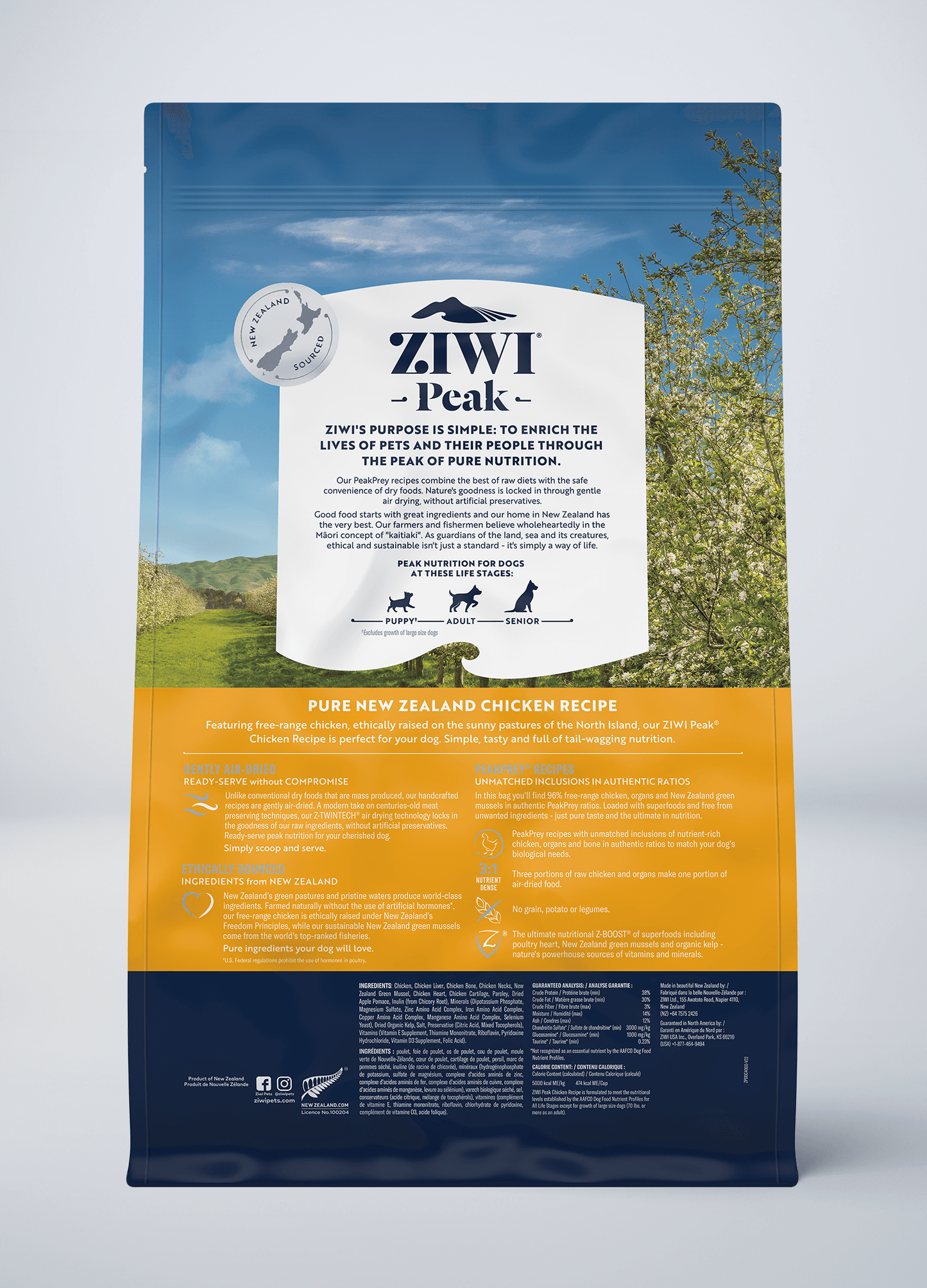 Ziwi Original Air-dried Chicken Recipe for dogs