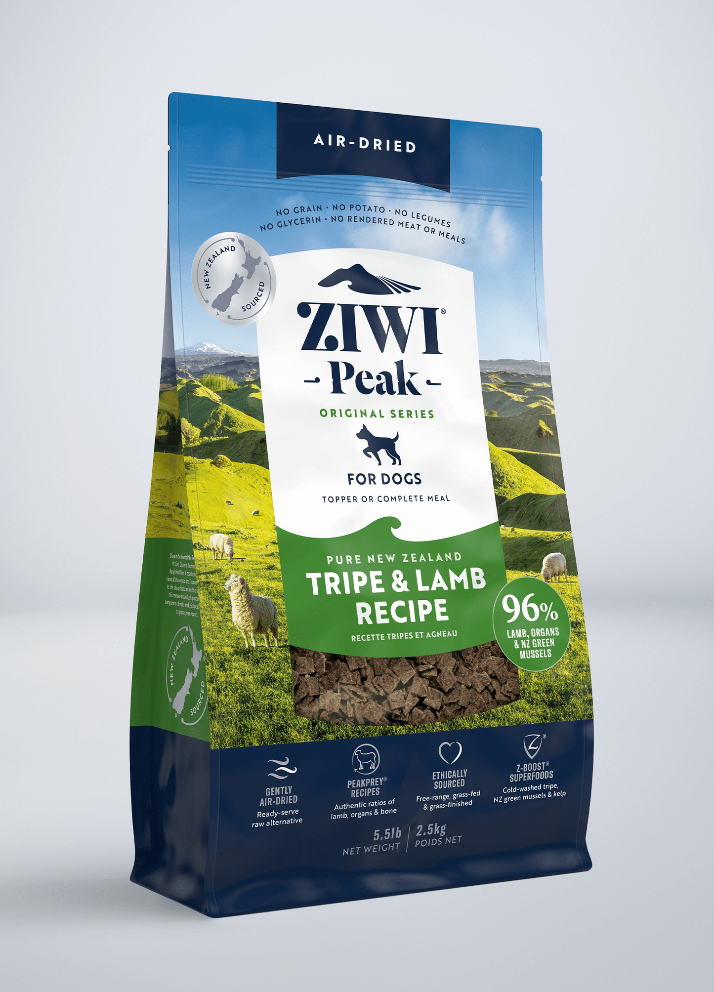 Ziwi Original Air-dried Tripe & Lamb Recipe for dogs