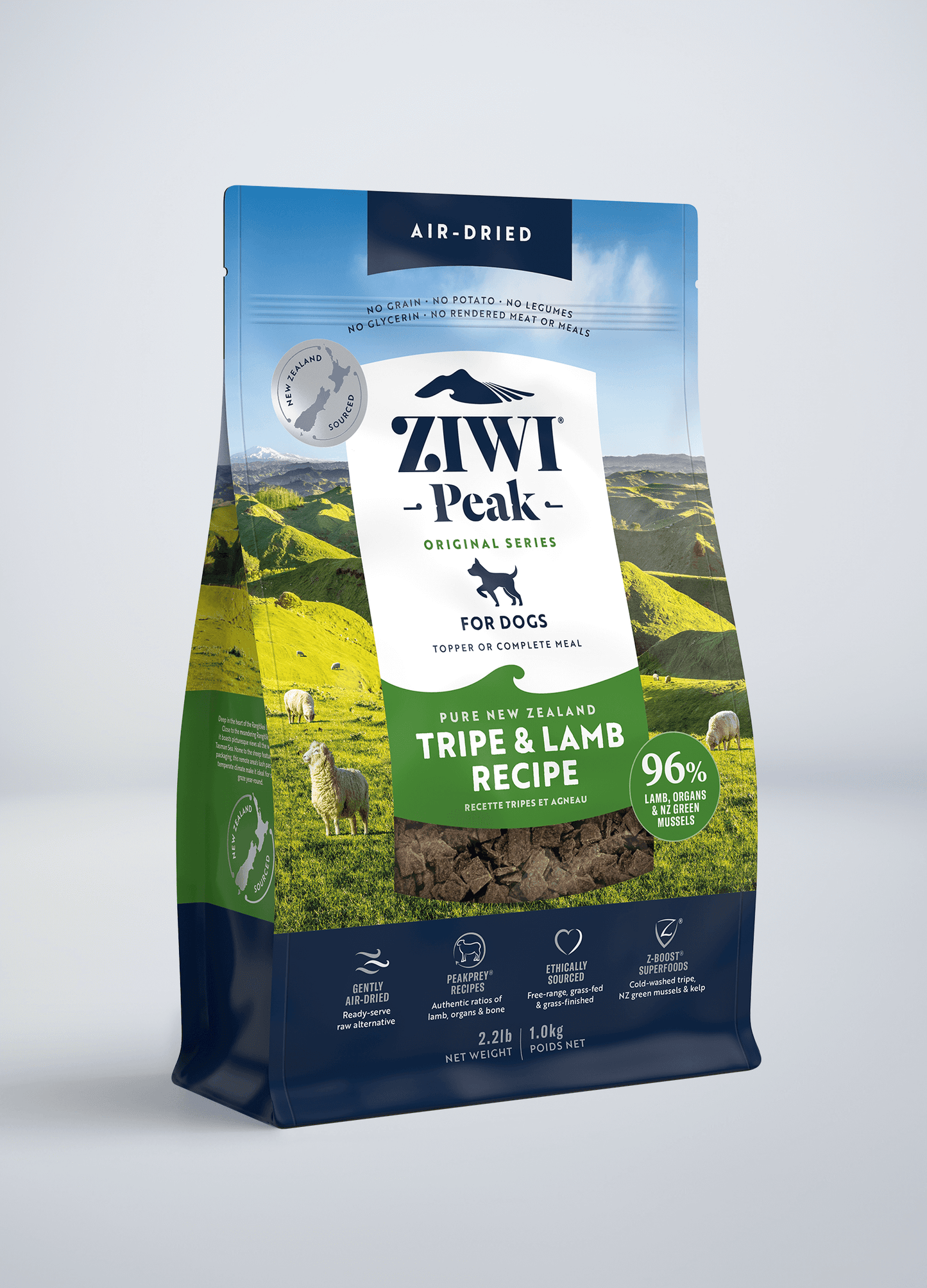 Ziwi Original Air-dried Tripe & Lamb Recipe for dogs