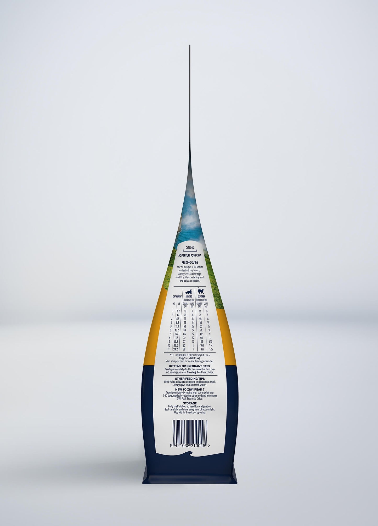 Ziwi Steam & Dried Cage-free Chicken with Whole Mackerel Recipe for cats