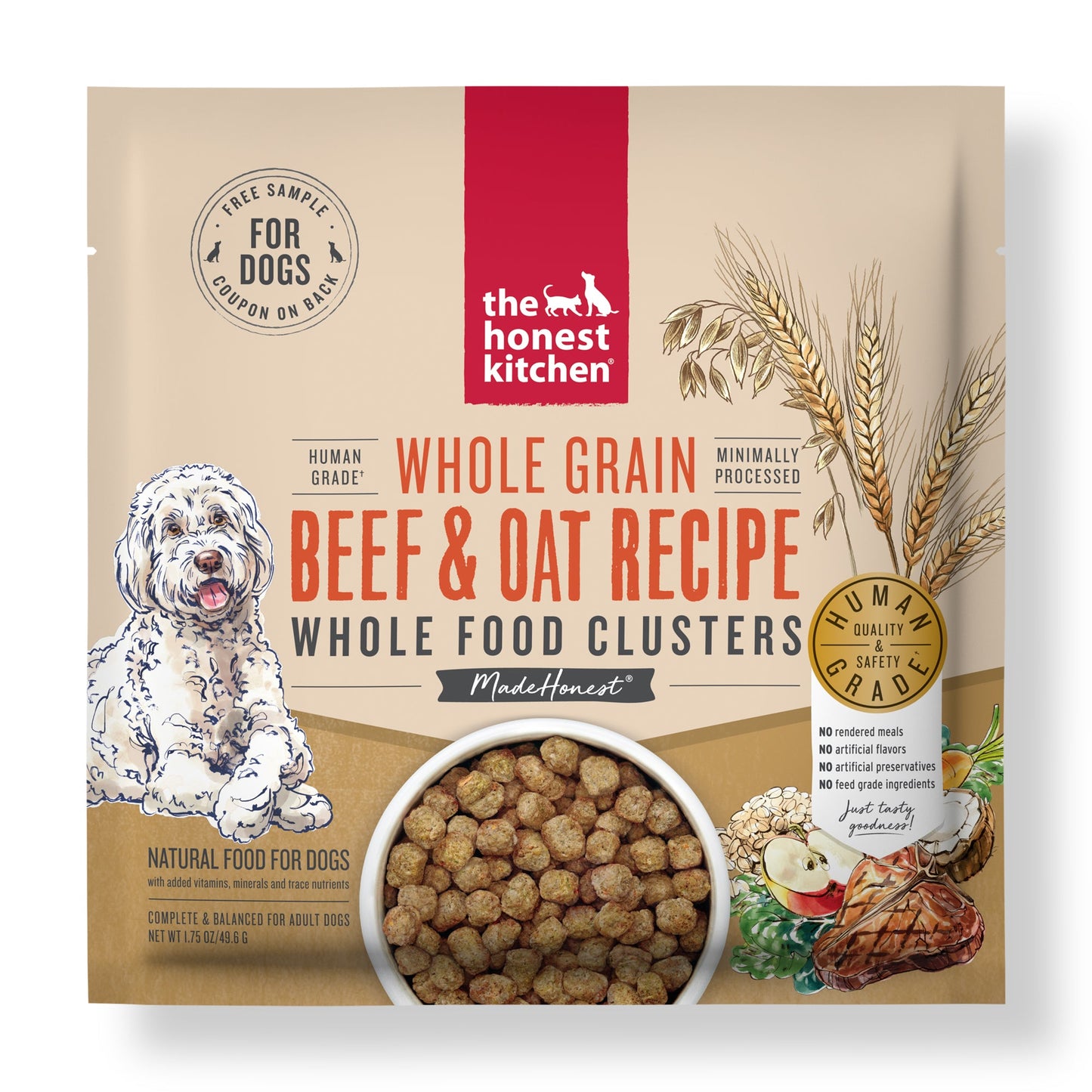 Whole Grain Beef & Oat Whole Food Clusters