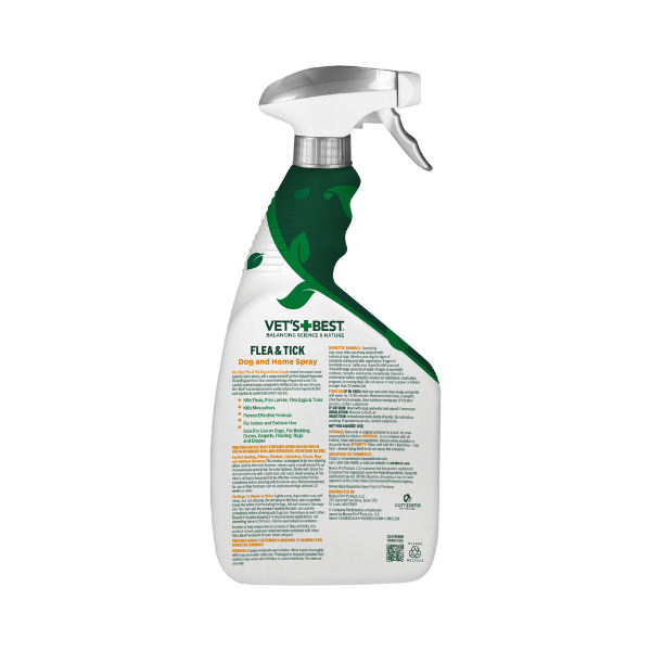 Flea & Tick Home Spray for Dogs - Peppermint, 32. oz