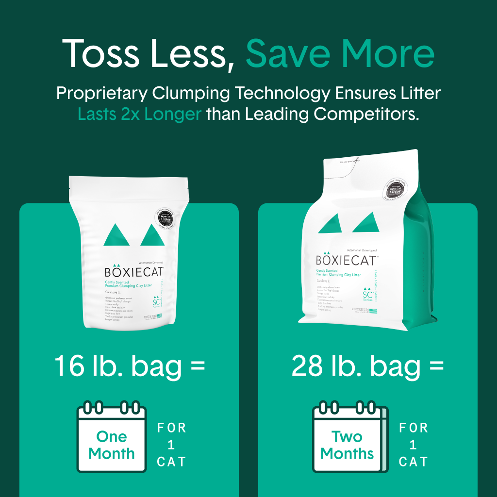 Gently Scented Natural Clumping Clay Cat Litter