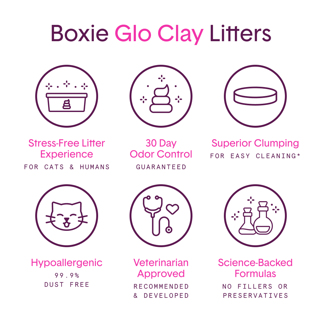 Glo Natural Attractions Clumping Clay Cat Litter