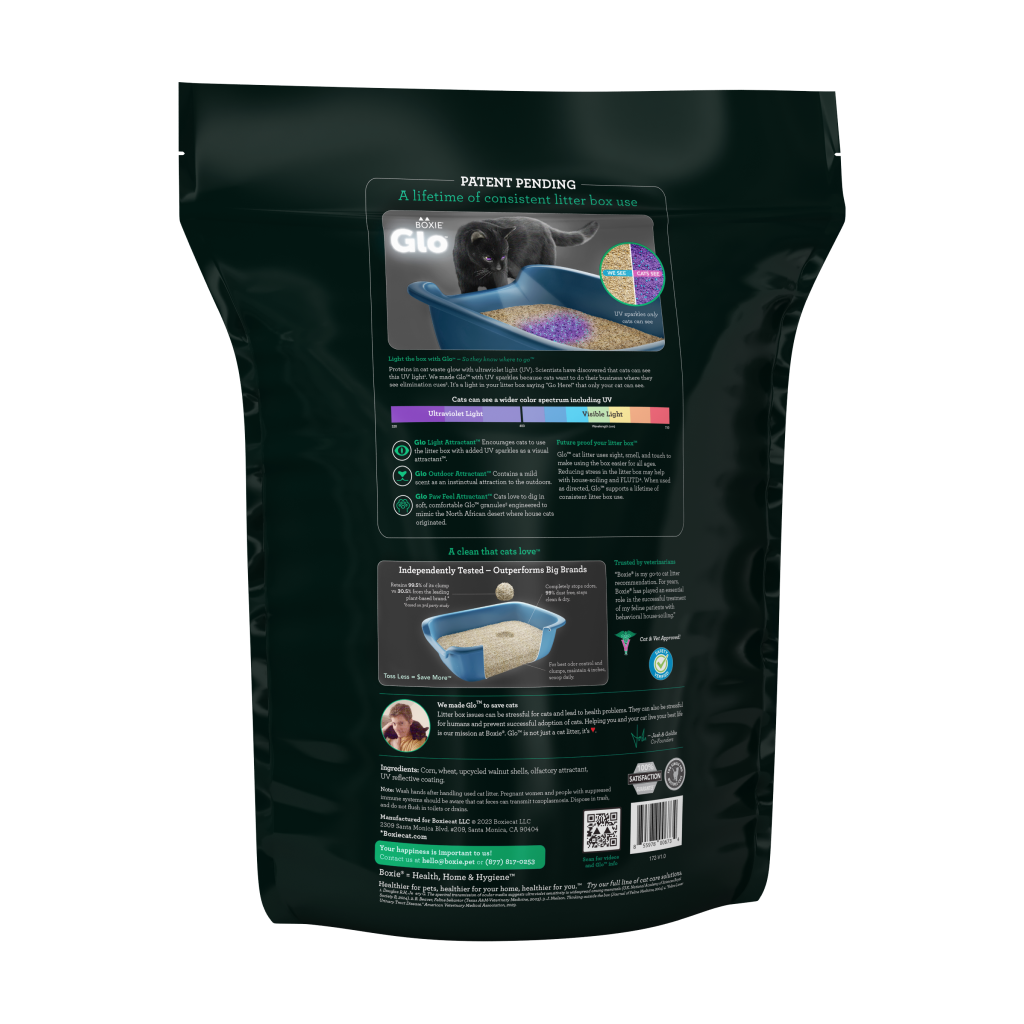 Glo Natural Attractions Clumping Corn Cat Litter