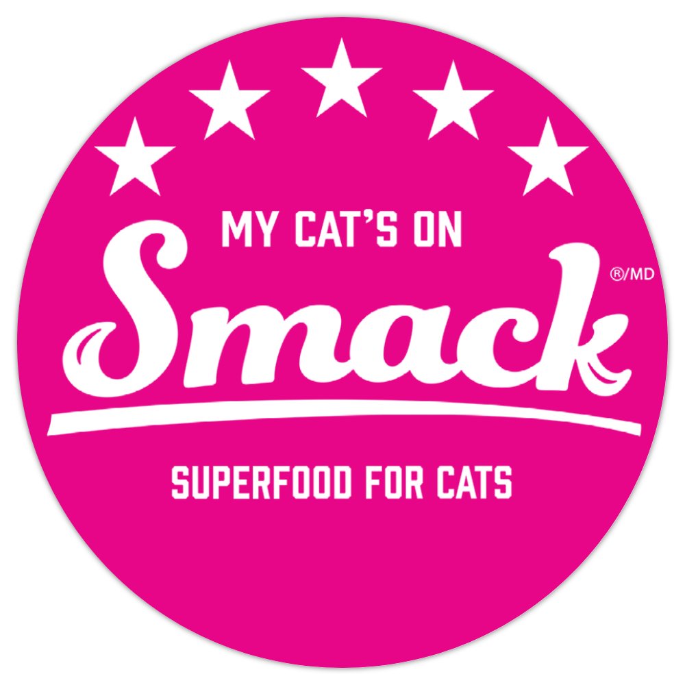 Sticker - My Cat's On Smack - 4" Circle (PACK OF 30)