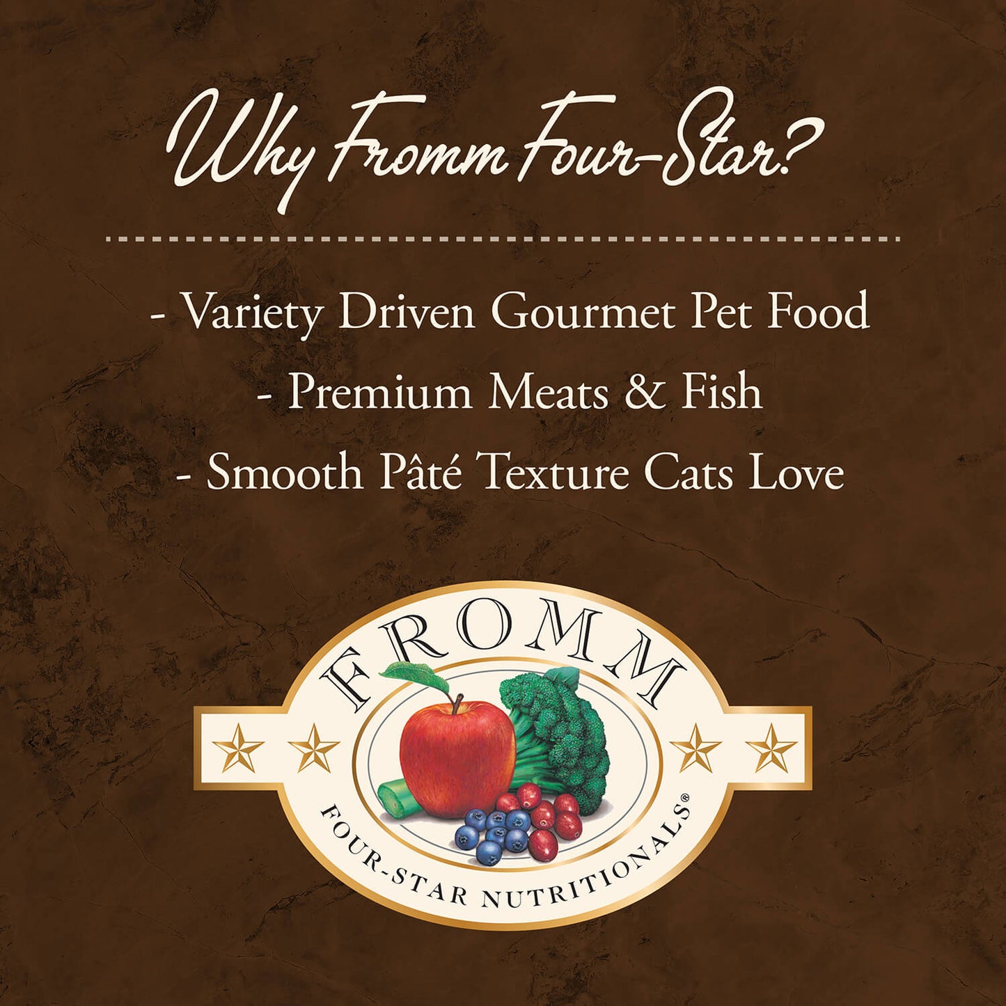 Fromm Four-Star Grain-Free Shredded Surf & Turf in Gravy Canned Cat Food