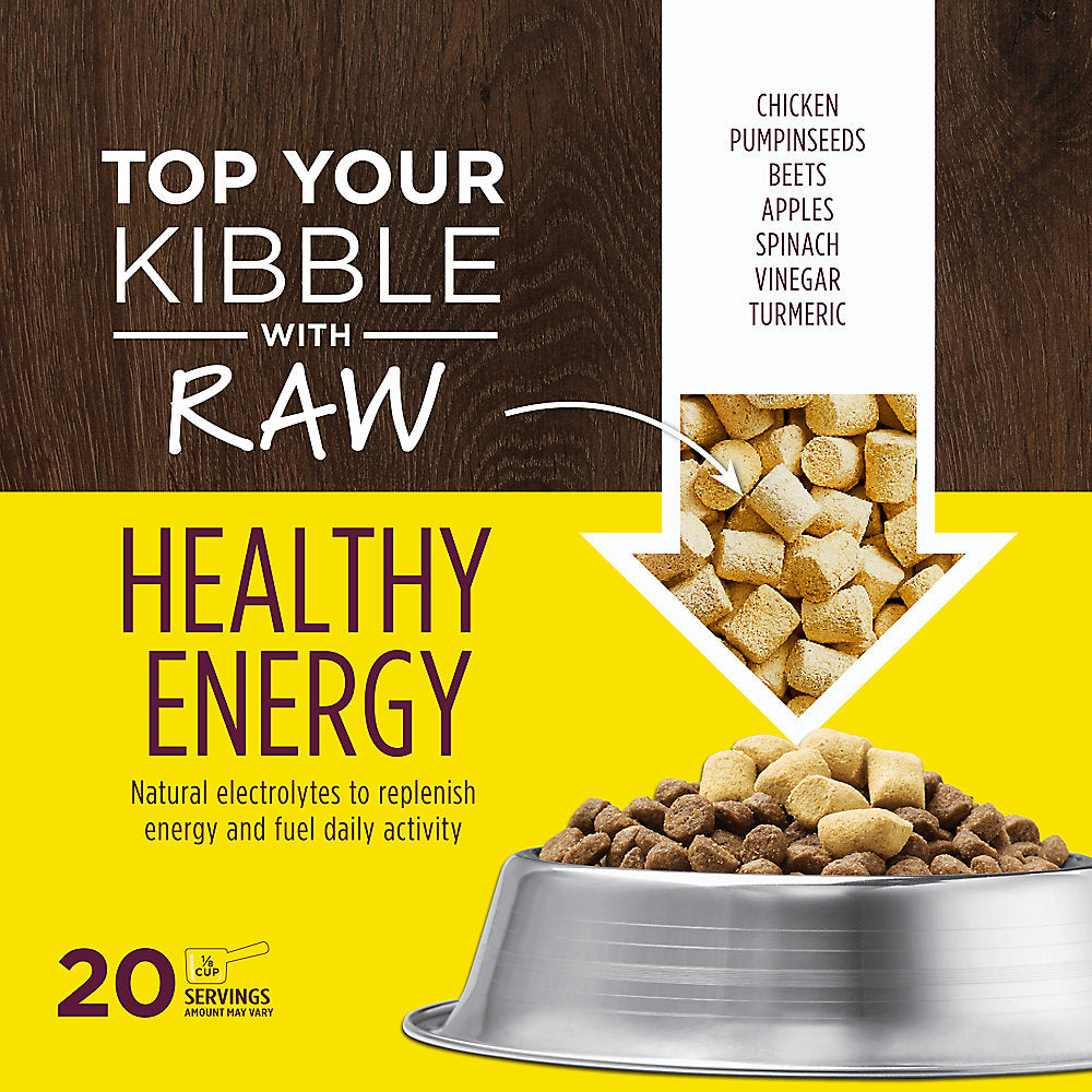 Instinct Raw Boost Mixers Healthy Energy Freeze-Dried, Dog Food Topper, 5.5-oz Bag