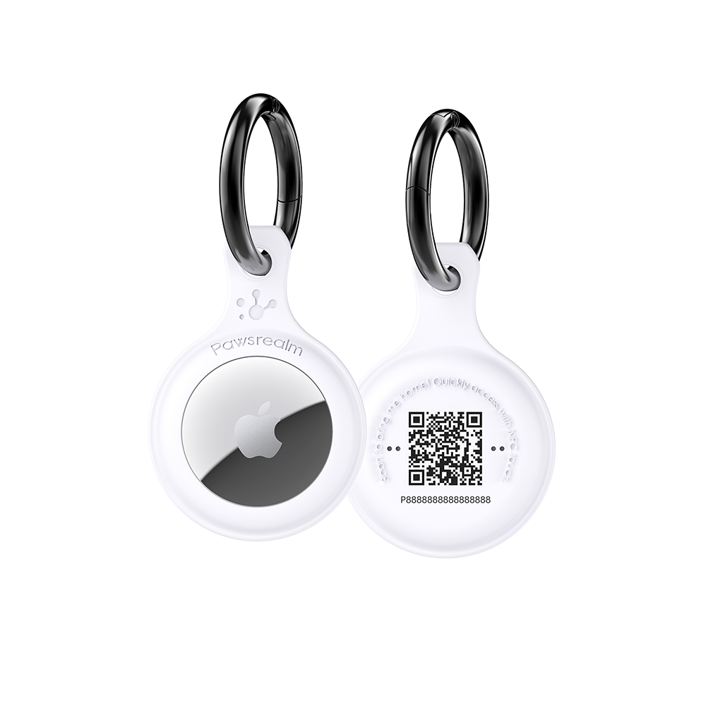 Smart AirTag Holder, QR Code Collar Holder for Cats and Dogs (TN002)