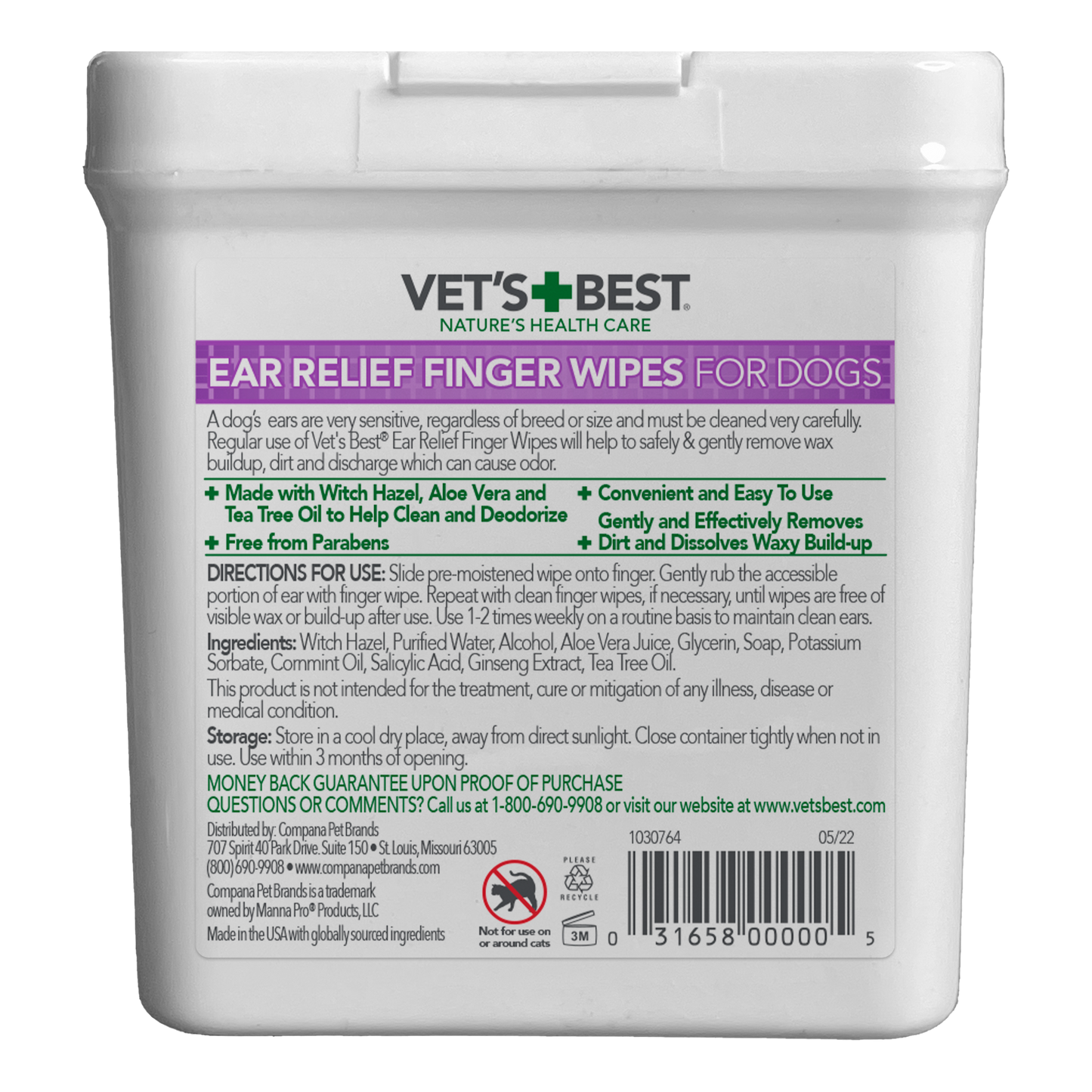 Ear Relief Finger Wipes